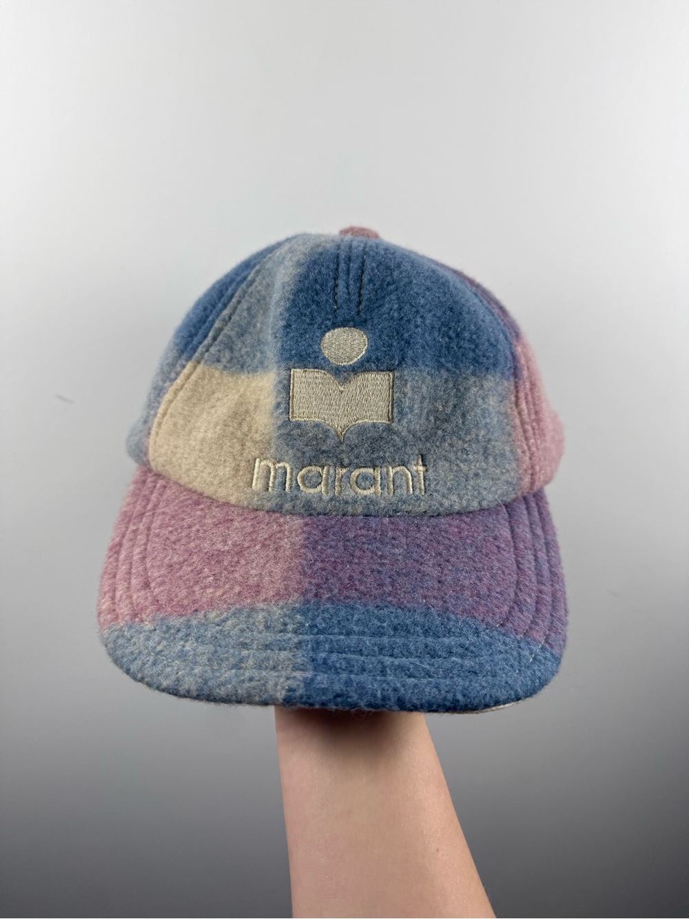 ISABEL MARANT | Tyron Wool-Blend Plaid Baseball Cap